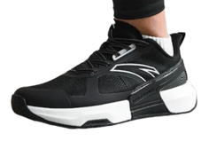 Кроссовки Anta для мужчин, спортивные, чёрные, US 8,5, 812347782-2