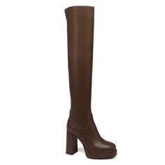 Ботфорты женские Tendance PZ231821-5 коричневые 39 EU