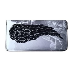 Кошелек мужской 14792 черный; серый No Brand