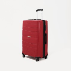 Чемодан унисекс Bagvoyage 23 красный, 76х31х49 см