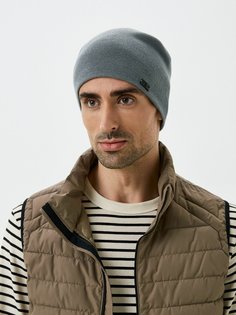 Шапка бини мужская Landre АРМАНДО 05 светло-серая, р.56-59