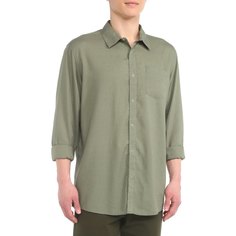 Рубашка мужская Maison David 2202 зеленая 2XL