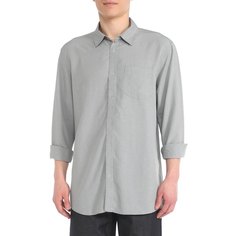 Рубашка мужская Maison David 2203 серая XL