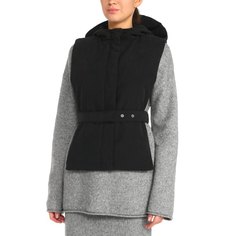 Утепленный жилет женский Maison David MLYCAP-3 черный M