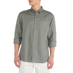 Рубашка мужская Maison David 2120-1 зеленая S