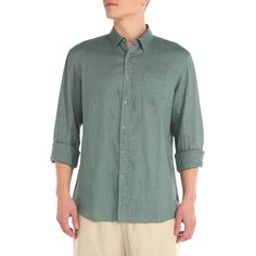 Рубашка мужская Maison David 2120-1 зеленая S