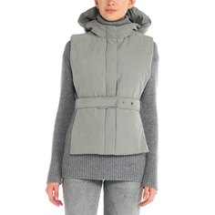 Утепленный жилет женский Maison David MLYCAP-3 серый M