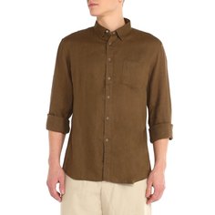 Рубашка мужская Maison David 2120-1 хаки XL
