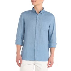 Рубашка мужская Maison David 2120-1 голубая S