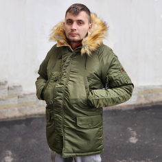 Куртка мужская Husky Denali Classic (Dark/Green) No Brand