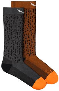 Носки Salewa 2022 Mtn Trn Sal. Am M Crew Sock Medium Grey Melange (Eur:42-44)