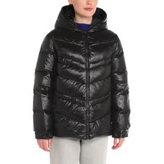 Пуховик женский Maison David MLY012 черный S