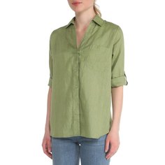 Рубашка женская Maison David MLY2119 зеленая L