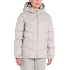 Пуховик женский Maison David MLY012-1 серый XS