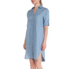 Платье женское Maison David MLY2118 голубое XL