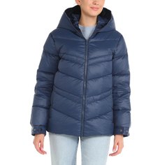 Пуховик женский Maison David MLY012-1 синий S