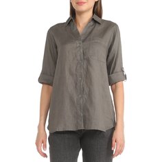 Рубашка женская Maison David MLY2119 серая S