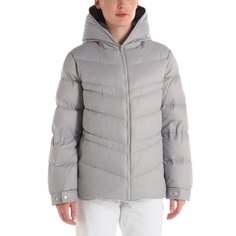 Пуховик женский Maison David MLY012-1 серый XS