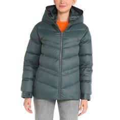 Пуховик женский Maison David MLY012-1 зеленый XS