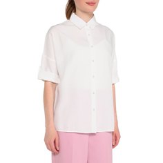 Рубашка женская Maison David MLY2115-1 белая XL