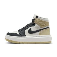 Кеды мужские Nike M Jordan 1 Elevate High бежевые 7.5 US