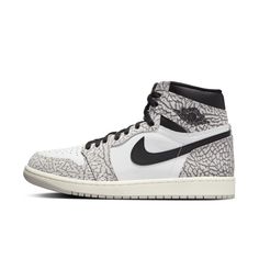 Кеды мужские Nike M Air Jordan 1 Retro High OG серые 4 US