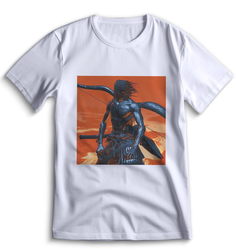 Футболка Top T-shirt Sekiro shadow die twice (Секиро, Япония, Соулс Лайк ) 0064 белая L