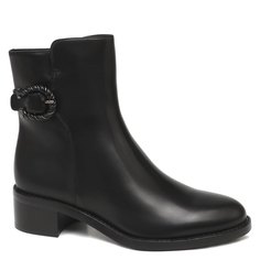 Полусапоги женские Tendance PZ09306-10 черные 41 EU