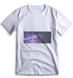 Футболка Top T-shirt Sekiro shadow die twice (Секиро, Япония, Соулс Лайк ) 0075 белая 3XS