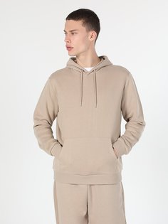 Худи мужское Colins CL1059712_Q1.V1 бежевое L Colins