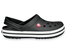 Сабо унисекс Crocs Crocband черные 37-38 RU