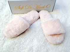 Тапочки женские Sofi de Marko Т№4-П розовые 36-37 RU