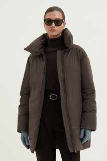 Куртка женская Finn Flare FWD11070 коричневая M