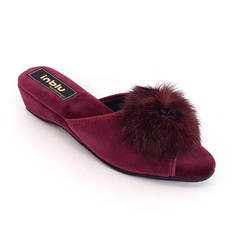 Тапочки женские Inblu RR-D1 бордовые 37 RU