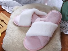 Тапочки женские Sofi de Marko Т№3-БЛ розовые 36-37 RU