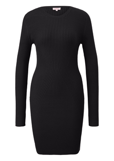 Платье женское QS by s.Oliver 2138039/9999 черное 34 EU