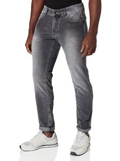 Джинсы мужские Camel Active 488165-6826 серые 34/36