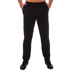 Спортивные брюки мужские Karibs New qwerzxc черные 56 RU