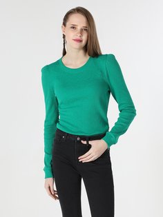Джемпер женский Colins CL1061930_Q1.V1_GRN зеленый M