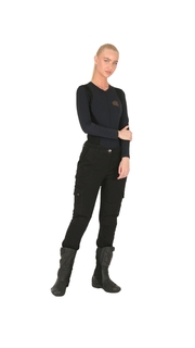 Брюки женские Hyperlook Barracuda Woman Чёрные M No Brand