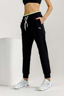 Спортивные брюки женские Anta Ecocozy 862327334 черные 2XL