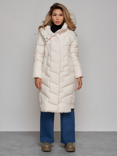 Пальто женское MTFORCE 52355 бежевое XL