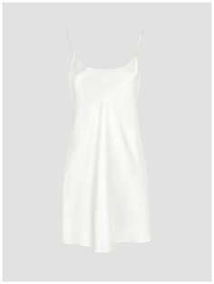 АНЖЕЛИКА сорочка жен, бел, короткая, XL(50), 100% шелк, 16 mm, Togas