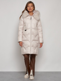 Пальто женское MTFORCE 13305 бежевое XL