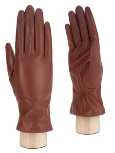 Перчатки женские Eleganzza F-IS5500 коричневые р 7.5