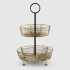 Блюдо этажерка Dekor pap декоративное 32х32х48 см