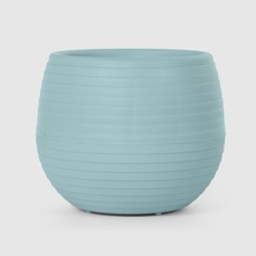 Кашпо Serinova colorful 9,6х9 см голубое