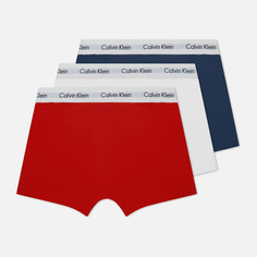 Комплект мужских трусов Calvin Klein Underwear 3-Pack Trunk Brief, цвет комбинированный, размер L