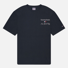 Мужская футболка Tommy Jeans Script Luxe Athletic 2, цвет серый, размер M