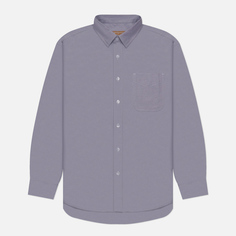 Мужская рубашка FrizmWORKS OG Oxford Oversized, цвет серый, размер L
